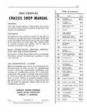 1960 Pontiac Chassis Shop Manual