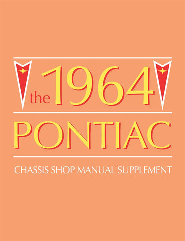 1964 Pontiac Shop Manual Supplement