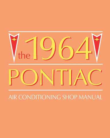 1964 Pontiac Air Conditioning Shop Manual