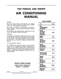 1964 Pontiac Air Conditioning Shop Manual