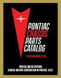 1963-1966 Pontiac Chassis & Body Parts Catalogs