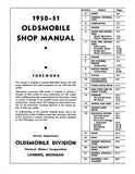 1950-51 Oldsmobile Shop Manual