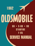 1962 Oldsmobile Shop Manual Supplement