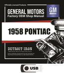 1958 Pontiac Shop Manuals, Parts Books & Sales Literature on USB