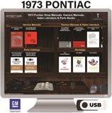 1973 Pontiac Shop Manuals, Owner Manuals, Parts Books & Sales Literature on USB