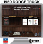 1950 Dodge Truck Shop Manual on USB