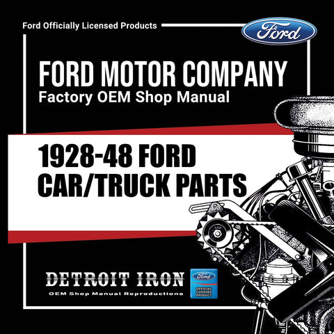 1928-1948 Ford Car / 1928-1947 Ford Truck Chassis Parts & Accessories Book on CD