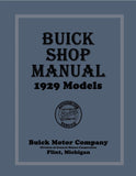 1929 Buick Shop Manual