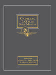 1928 - 1929 Cadillac LaSalle Shop Manual