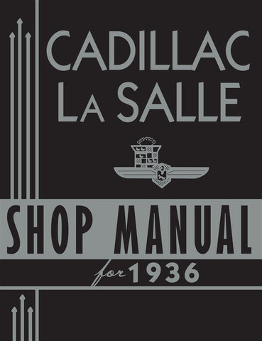 1936 Cadillac LaSalle Shop Manual (Licensed Print Reproduction)
