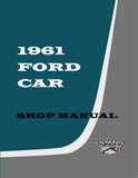 1961 Ford Car Shop Manual