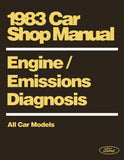 1983 Ford Lincoln Mercury Engine / Electronics & Emissions Diagnosis Shop Manual