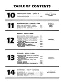 1984 Ford Lincoln Mercury Car Chassis Body Electrical Shop Manual