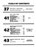 1984 Ford Lincoln Mercury Car Chassis Body Electrical Shop Manual