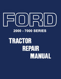 1965 - 1972 Ford Tractor Service Manual Series 2000-7000