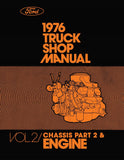 1976 Ford Truck Shop Manual - 5 Volumes