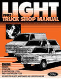 1982 Ford Vans Trucks Bronco Shop Manual - Body Chassis Engine & Electrical