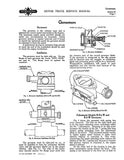 1937 - 1940 International D Series Truck Shop Manual