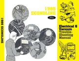 1985 Ford Econoline Van Electrical Vacuum Troubleshooting Manual - COLOR