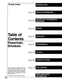 1995 Ford Econoline Service Manual - Powertrain, Drivetrain, Body, Chassis