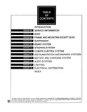1997 Ford Aerostar & Ranger Service Manual - Body Chassis Powertrain Drivetrain