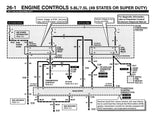 1997 Ford F-250 HD F-350 & F-Super Duty Electrical Vacuum Troubleshooting Manual