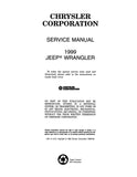 1999 Jeep Wrangler Shop Manual